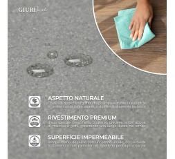 Pavimento in Vinile MAXIMA - Supporto SOLID BAC - Altezza 100 cm