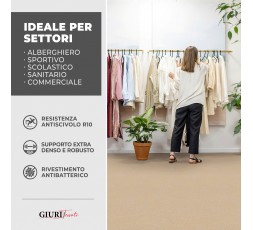 Pavimento in Vinile MAXIMA - Supporto SOLID BAC - Altezza 100 cm