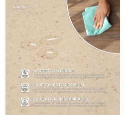 Pavimento in Vinile MAXIMA - Supporto SOLID BAC - Altezza 100 cm