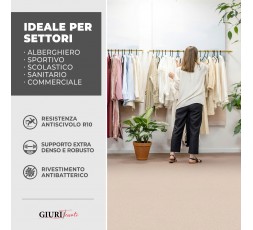 Pavimento in Vinile MAXIMA - Supporto SOLID BAC - Altezza 100 cm