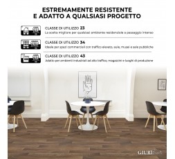 Pavimento in Vinile MAXIMA - Supporto SOLID BAC - Altezza 100 cm