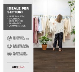 Pavimento in Vinile MAXIMA - Supporto SOLID BAC - Altezza 100 cm