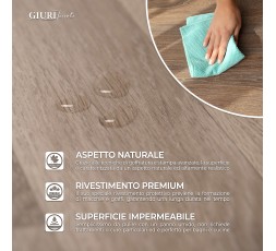 Pavimento in Vinile MAXIMA - Supporto SOLID BAC - Altezza 100 cm