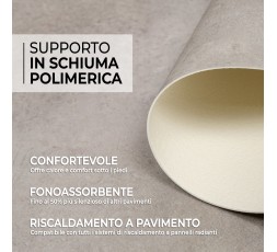 Pavimento PVC BASIQ - Rivestimento in Vinile H 100cm