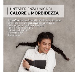 Pavimento PVC BASIQ - Rivestimento in Vinile H 100cm