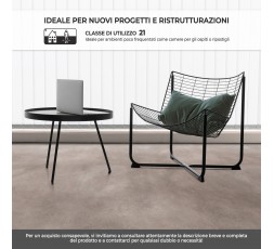 Pavimento PVC BASIQ - Rivestimento in Vinile H 100cm