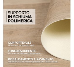 Pavimento PVC BASIQ - Rivestimento in Vinile H 100cm