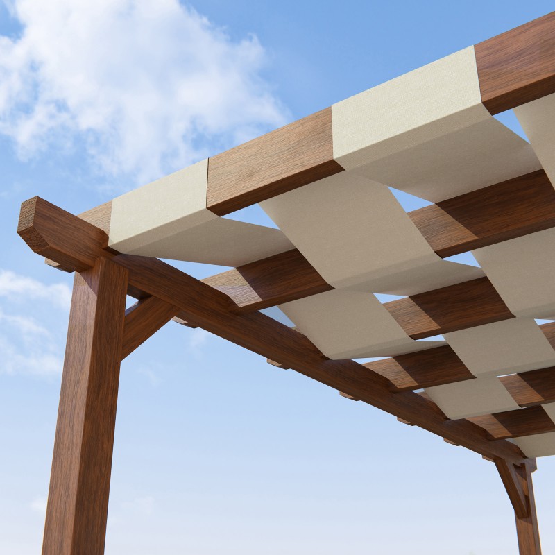 Fascia ombreggiante in PVC Oscurante con Stampa Digitale 610 gr/mq