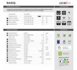 Pavimento PVC BASIQ - Rivestimento in Vinile H 100cm