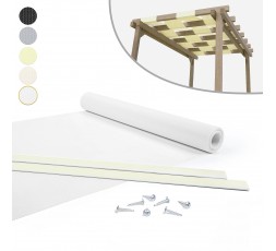 PVC Microforato 330 gr/mq per ombreggiante pergola