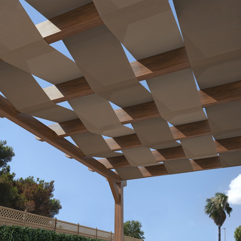 Fascia ombreggiante in Tessuto - Telo per copertura pergola o gazebo