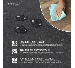 Pavimento PVC BASIQ - Rivestimento in Vinile H 100cm