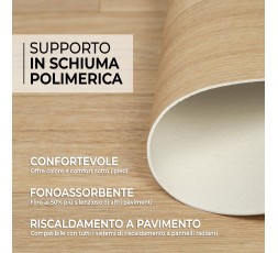Pavimento PVC BASIQ - Rivestimento in Vinile H 100cm
