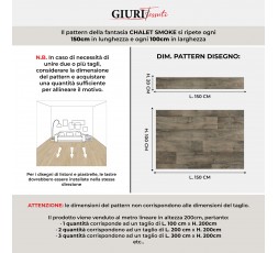 Pavimento in Vinile Prestige - Supporto in Tessuto Insonorizzante - Larghezza 200 cm