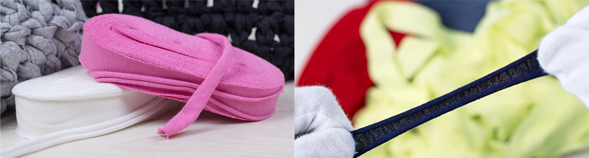 Fettucce di cotone per lavori artigianali